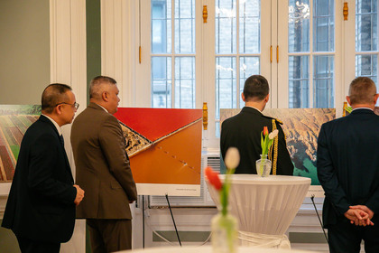 Ambassador Gergana Karadjova hosts the exhibition "Bulgaria from a Bird's Eye View"